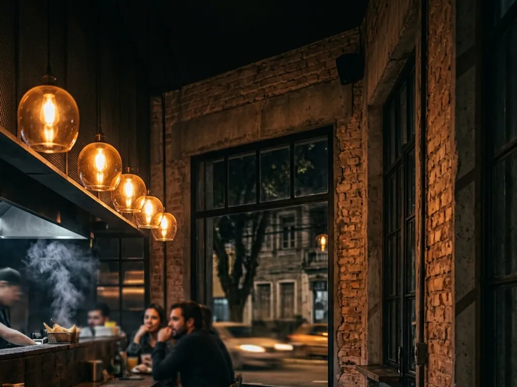 Salão da Brasa Burger na Vila Madalena